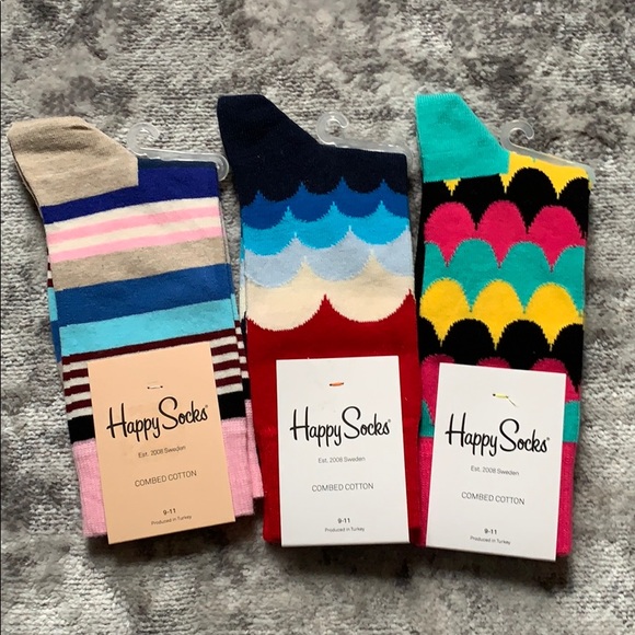 Happy Socks Accessories - NWT 3 pairs: Happy Socks